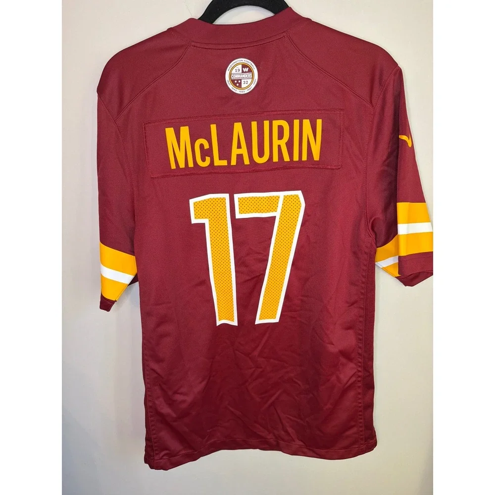 Nike NFL Washington Commanders Terry McLaurin‎ 17 Jersey Men's Small Burgundy